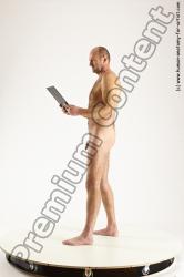 Nude Daily activities Man White Standing poses - ALL Slim Short Brown Standing poses - simple Multi angles poses Realistic